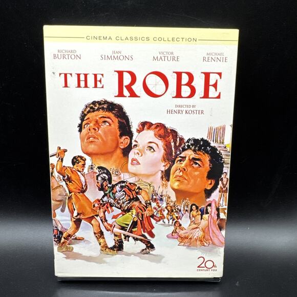 The Robe 1953 (DVD, 2005, Widescreen) Richard Burton Jean Simmons New Sealed - Picture 1 of 6